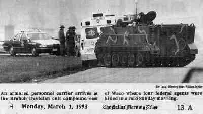 Wesley Clark at Waco Siege 1993