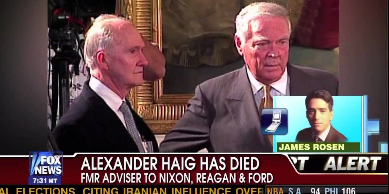 Alexander Haig and the coup against Nixon
