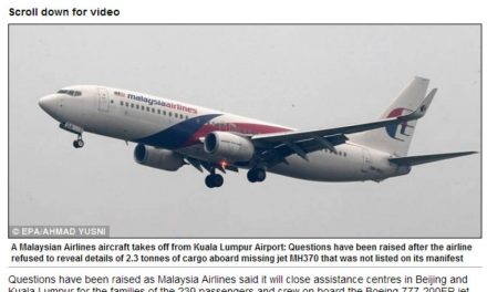 Flight 370: Cargo Mystery