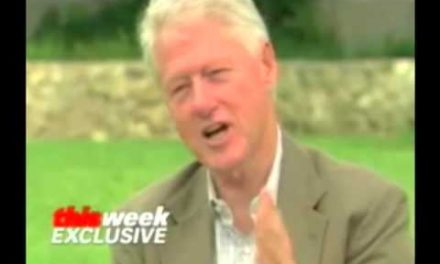 When Bill Clinton accidentally told the truth