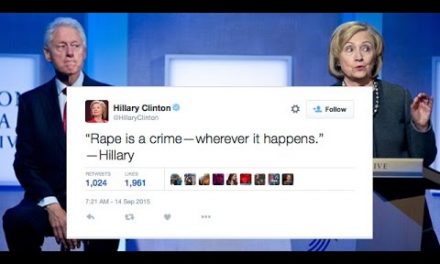 Hilary Clinton – Advocate FOR rapists