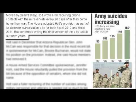 More soldiers lost to suicide than battle