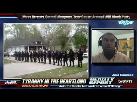 US police now Busting College Students’ Ears