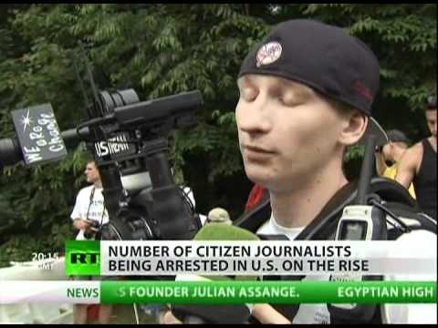 Police single out citizen journalists