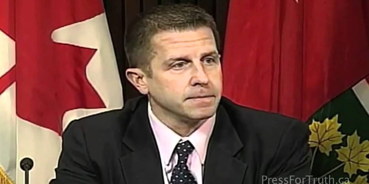 Martial Law in Canada for the benefit of visiting bankers