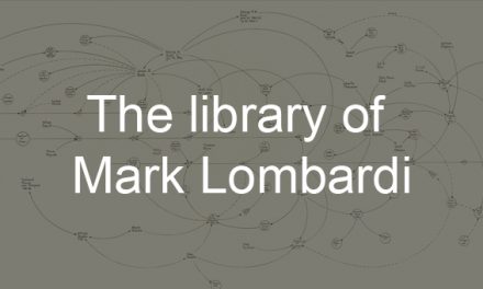 The library of Mark Lombardi