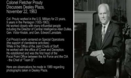 Coup mastermind photographed in Dealey Plaza