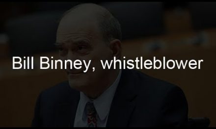 In praise of Bill Binney, whistleblower