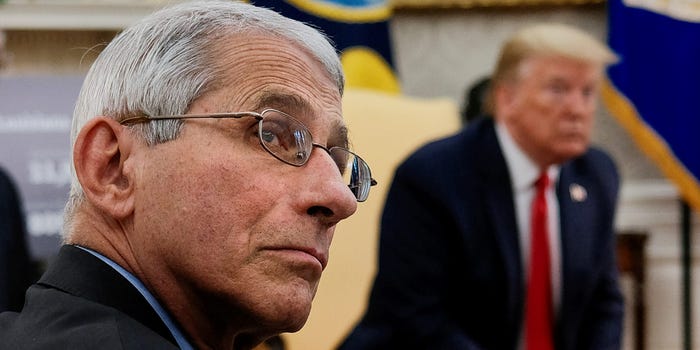 Fauci reveals himself