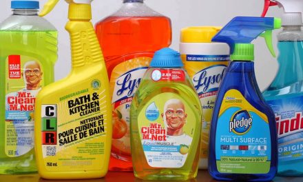 Toxic cleaning products