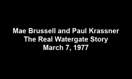 The real Watergate story