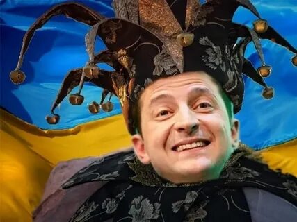 This is the Ukraine’s “leader” in the middle of the war