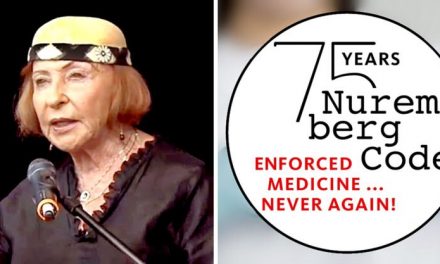Censored Holocaust survivor speaks out about the COVID Con