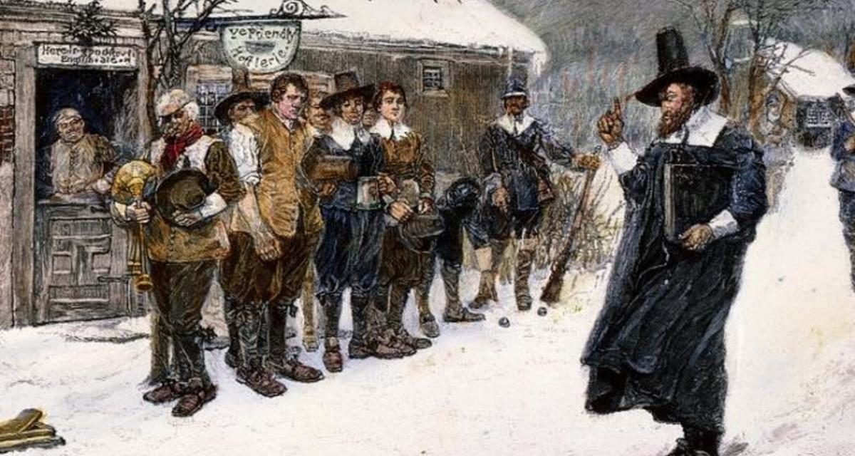 Early American Christians banned Christmas