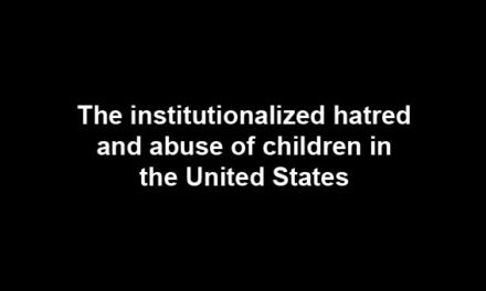 The institutionalized abuse of children in the US