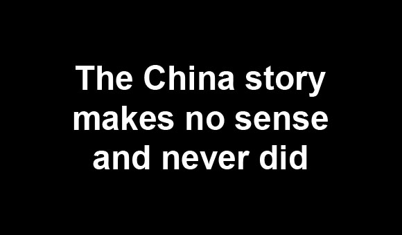 The China CoVid story makes no sense