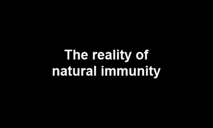 Whatever happened to natural immunity?