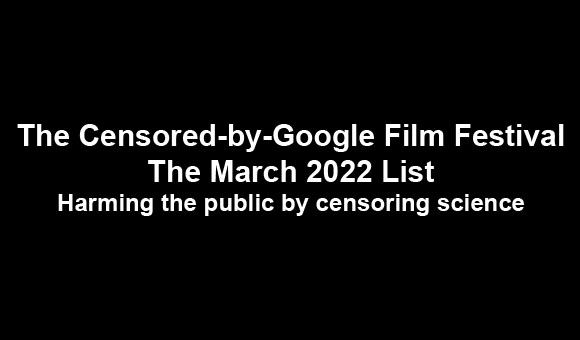 The Censored-by-Google Film Festival