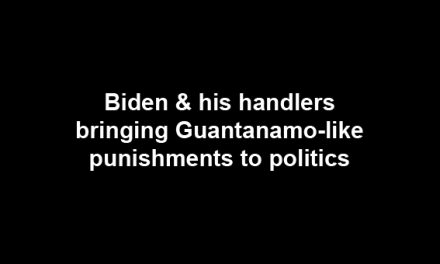 Guantanamo-like punishment comes to US politics