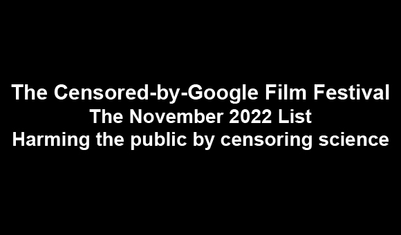 The Censored-by-Google Film Festival