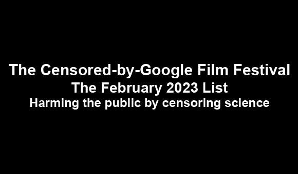 The Censored-by-Google Film Festival