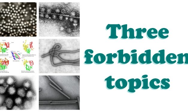 Three forbidden topics